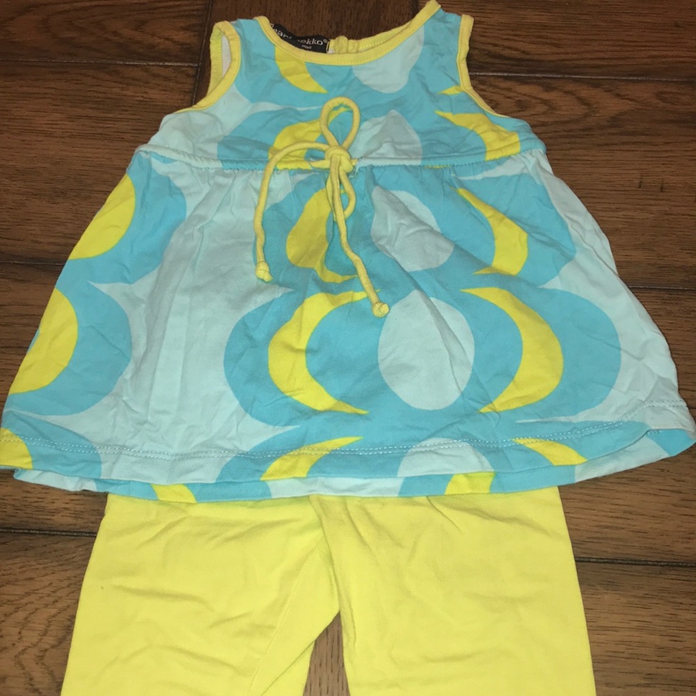 Marimekko outfit- tunic and leggings 12 months